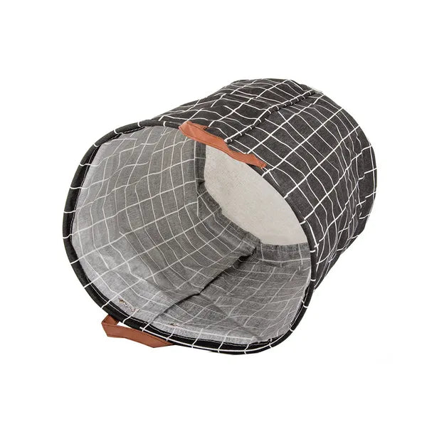 Összecsukható XL szennyeskosár, 45 l, 40 × 35 cm hordozófüllel