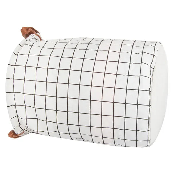 Összecsukható XL szennyes-/játéktároló kosár, 45 l, fogantyús, fekete