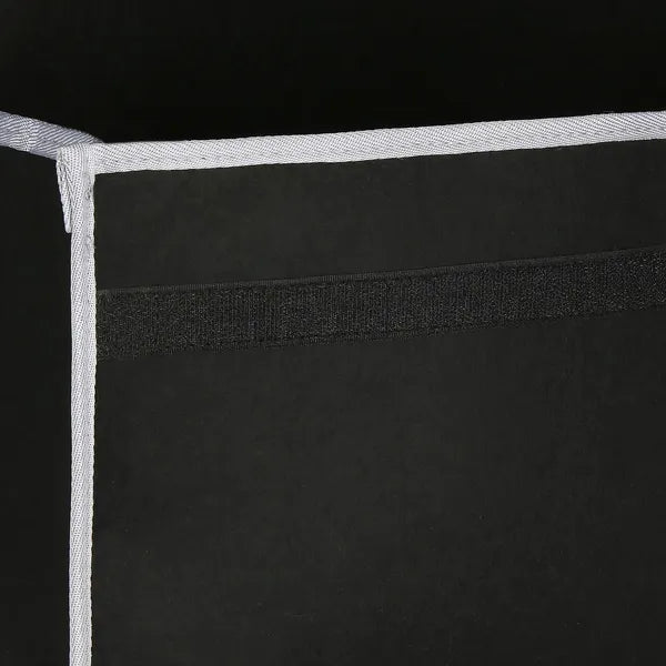 Összehajtható autós csomagtér rendező 50×31×16 cm fekete melange