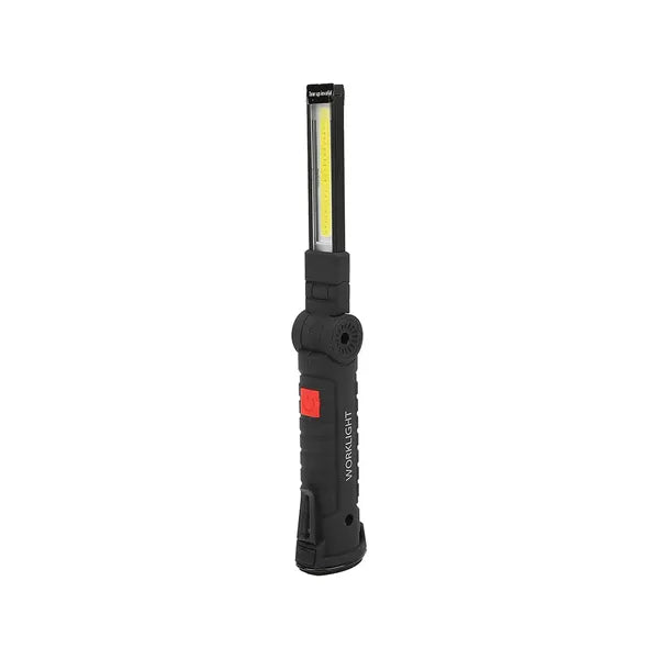 5 az 1-ben mágneses szerelőlámpa, COB LED, USB-s tölthető, kihajtható kar