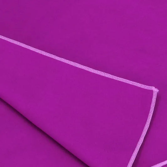 Gyorsan száradó mikroszálas törölköző 75×150 cm, lila
