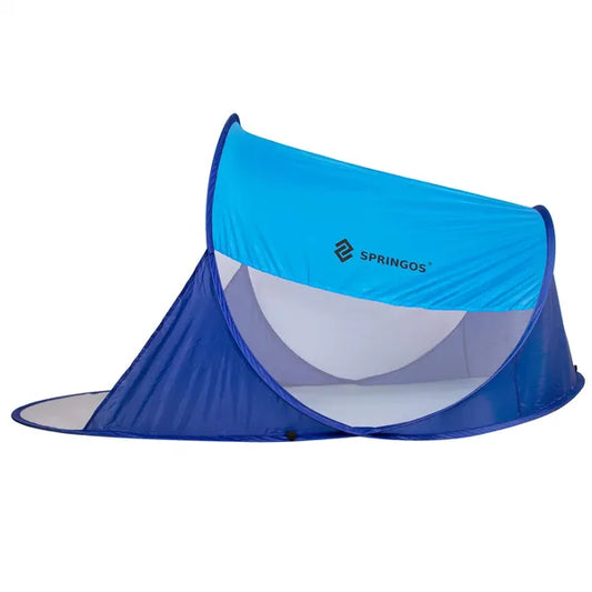 Pop-up strandsátor UV50 védelemmel, 200×120 cm, hordtáskával