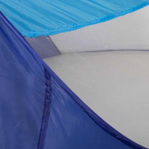 Pop-up strandsátor UV50 védelemmel, 200×120 cm, hordtáskával