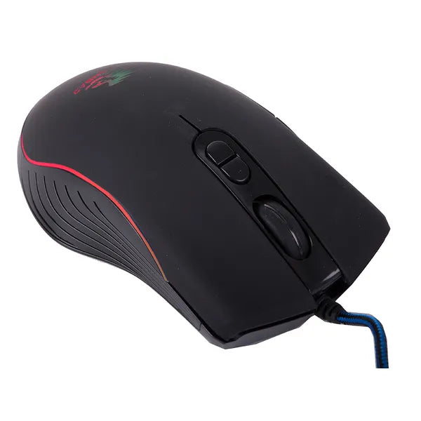 Vezetékes RGB gaming optikai egér 6000 DPI-ig, USB, laptop/PC
