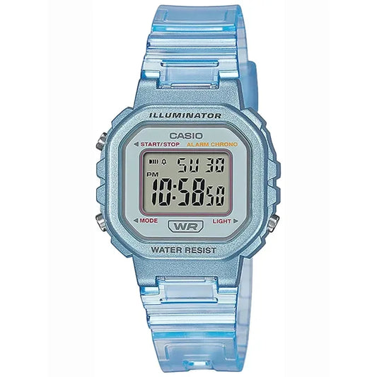 Casio LA-20WHS-2A gyerek digitális karóra, kék, díszdobozzal