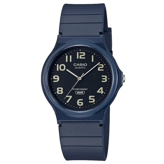 Casio MQ-24UC-2BDF uniszex karóra, fekete számlap, WR30