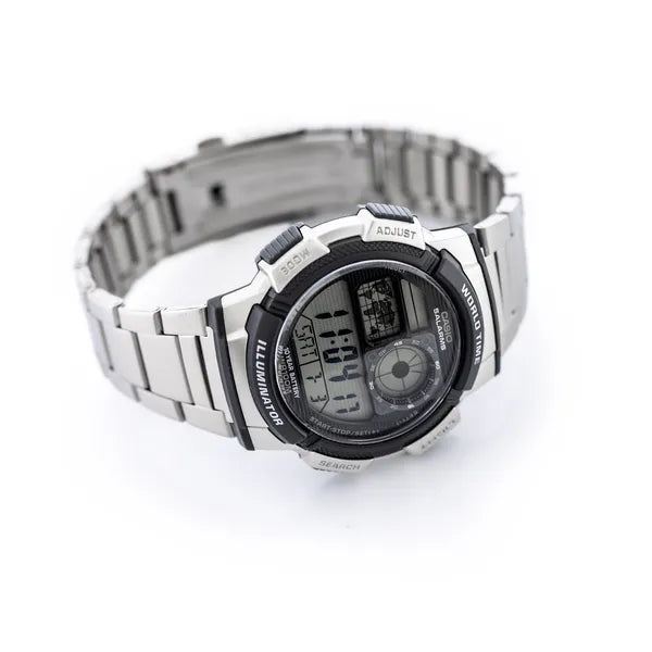 Casio AE-1000WD-1A férfi digitális karóra, világidő, WR100