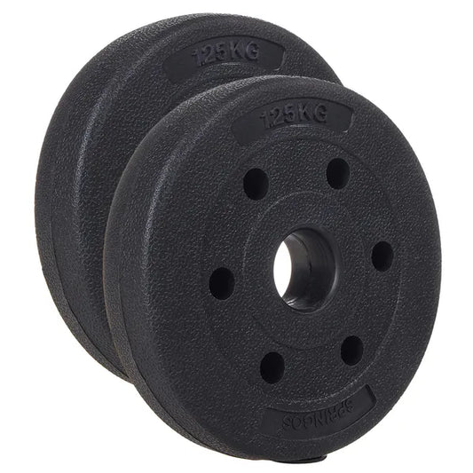 Springos fekete súlytárcsa 1,25 kg