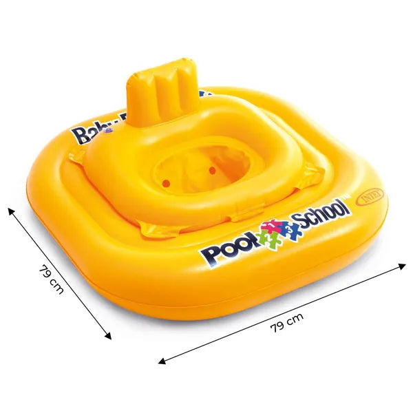 Intex úszókarika ülőrésszel, 4 légkamrával, 6–12 hó, 15 kg
