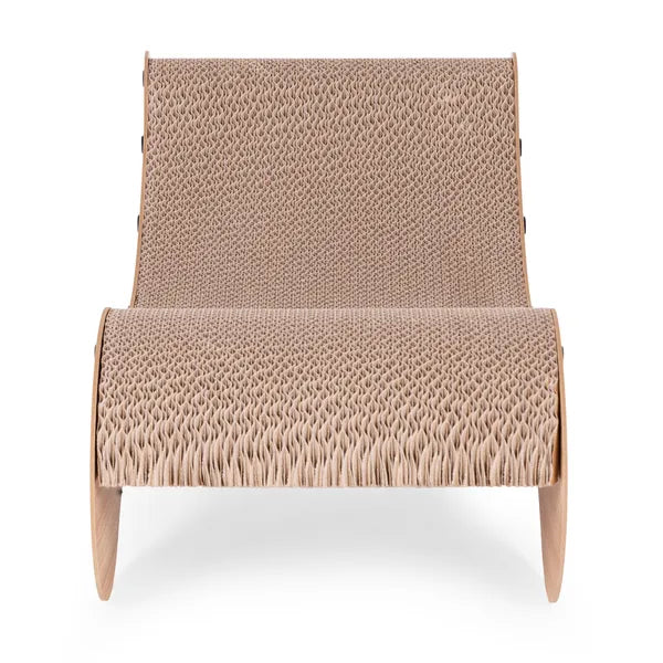 Hullámkarton macskakaparó fekhely, MDF kerettel, 55×28×29 cm