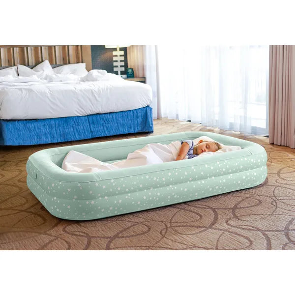 Intex 66810 felfújható gyerek matrac 168×107×25 cm pumpával