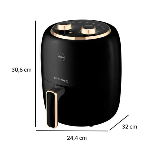 Eldom zsírmentes sütő 3,5l 1300w