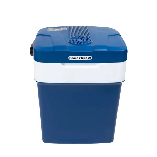 Hordozható autós hűtő-fűtő láda 29 l 12V/230 V ECO mód kék