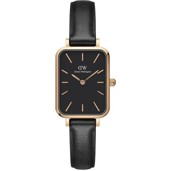 Daniel Wellington Quadro Pressed Sheffield női karóra, rozéarany, 20 mm