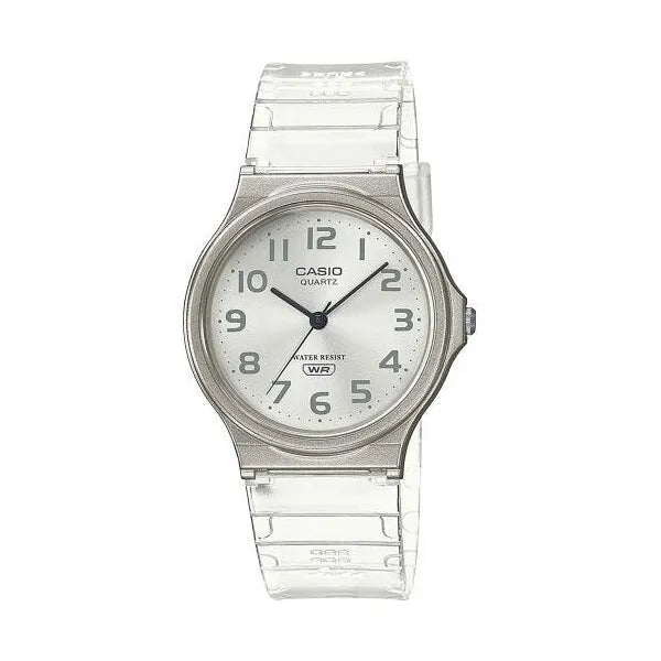 Casio női karóra MQ-24S-7BEF, kvarc, 36 mm, fehér, WR30