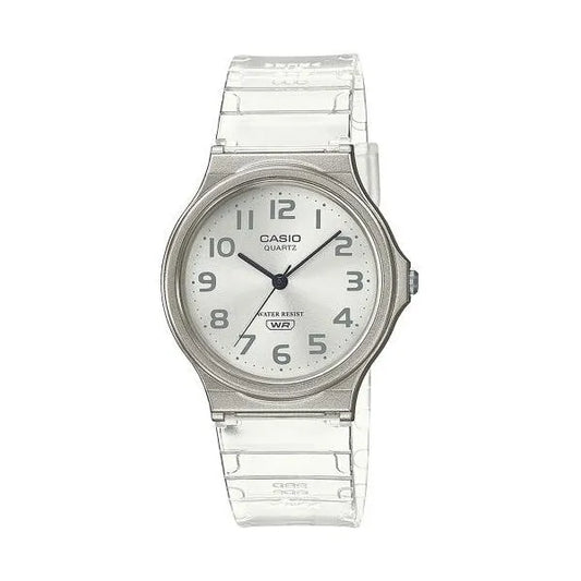Casio női karóra MQ-24S-7BEF, kvarc, 36 mm, fehér, WR30