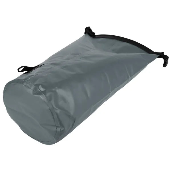 Vízálló szárazzsák hátizsák, 20 l, szürke nylon, ragasztott varrás