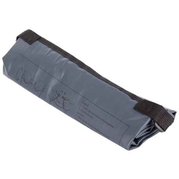 Vízálló szárazzsák hátizsák, 30 l, szürke nylon, roll-top zár