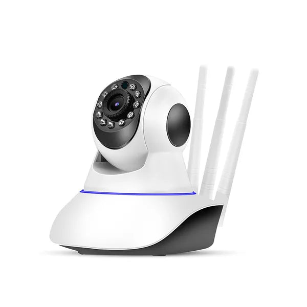 Forgatható HD WiFi IP kamera beltéri, éjjellátó, mozgásérzékelő, kétirányú hang