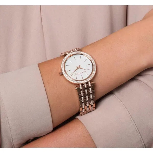 Michael Kors Darci MK3220 női karóra, rózsaarany acél, 39 mm, WR50