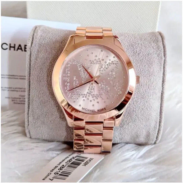 Michael Kors MK3591 női karóra rozéarany nemesacél 41 mm WR50