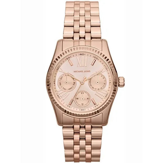 Michael Kors Lexington női karóra, rózsaarany, WR100, 35 mm