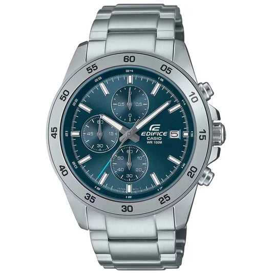 Casio Edifice EFR-526D-2AV férfi kronográf karóra, rozsdamentes acél, kék