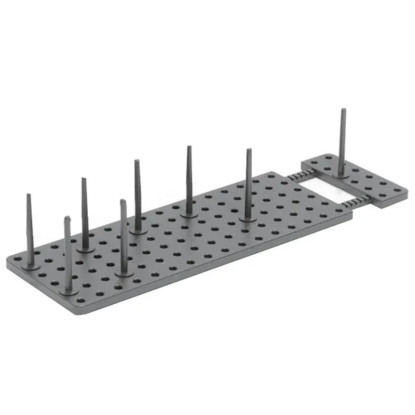 Állítható fiókbetét fedőknek és edényeknek, 44–53 cm, szürke