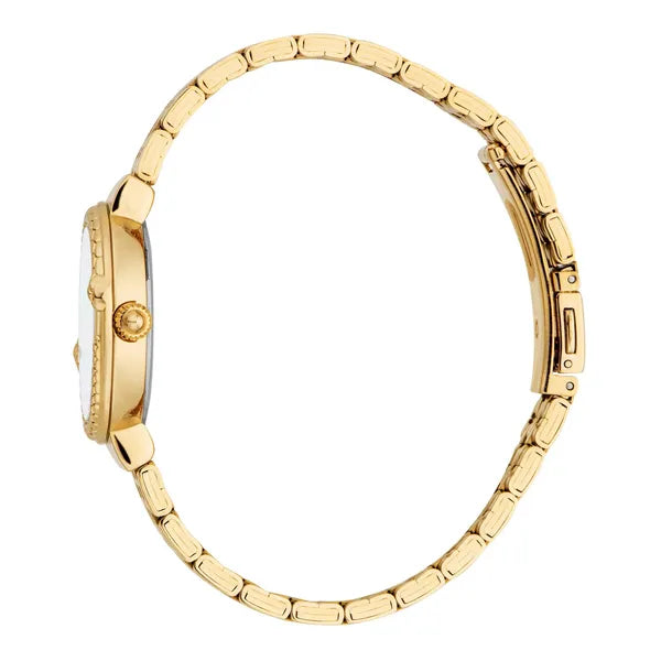 Just Cavalli Bold Snake női karóra, sárga arany, 30 mm, kvarc
