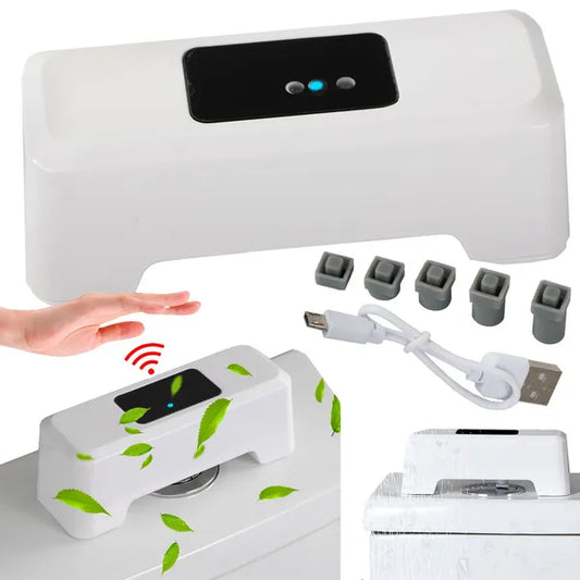 Érintésmentes WC-öblítő mozgásérzékelővel, USB-s tölthető IPX5