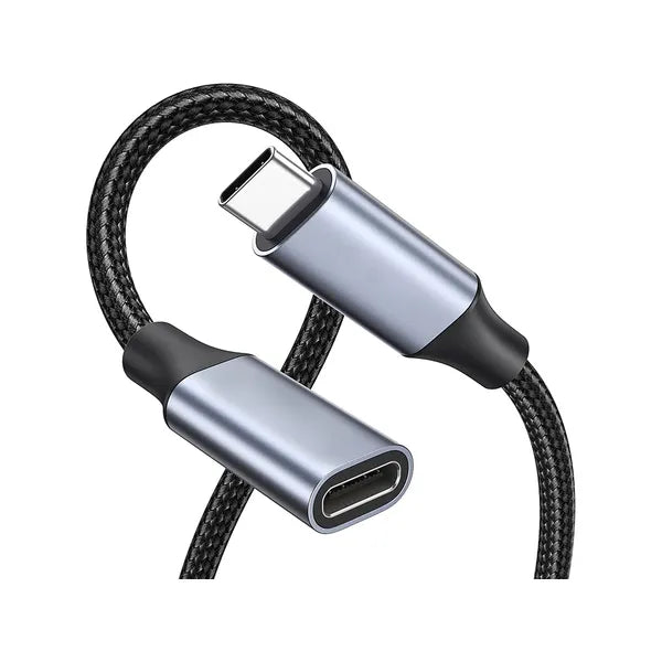 USB-C–USB-C fonott gyorstöltő és adatkábel, 2 m