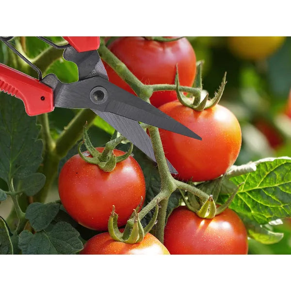 Kézi metszőolló 19 cm, edzett acél penge, biztonsági zárral