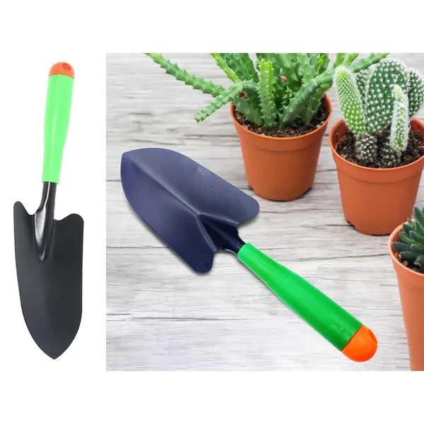 Kerti ültető lapát, ergonomikus nyél, 32,5 cm, műanyag-fém