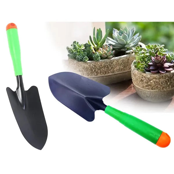 Kerti ültető lapát, ergonomikus nyél, 32,5 cm, műanyag-fém