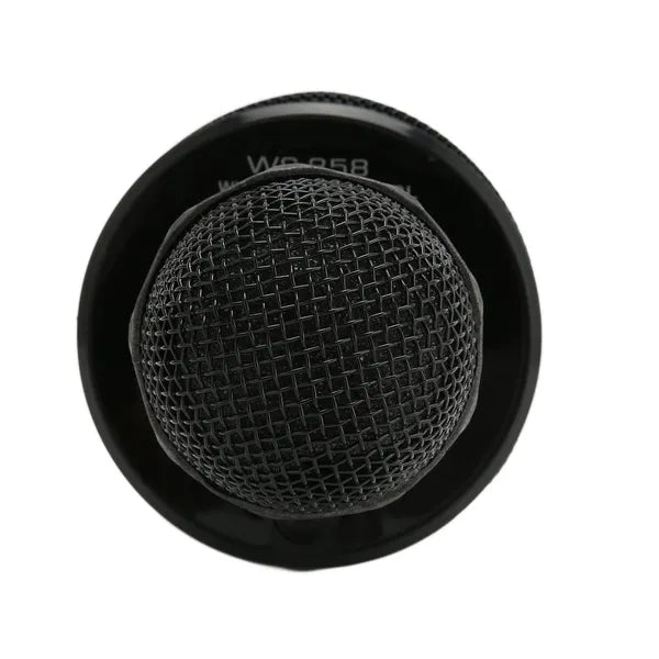Bluetooth karaoke vezeték nélküli mikrofon hangszóróval, hangmodulátor, fekete
