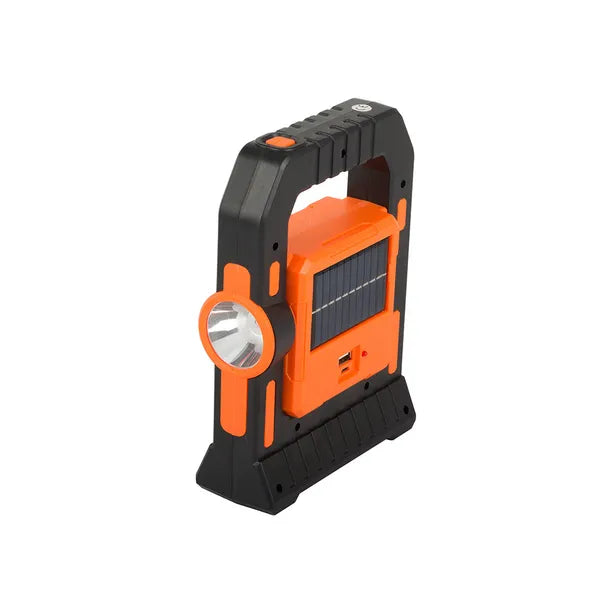 Napelemes LED kempinglámpa 37 COB, powerbank, USB-ről tölthető