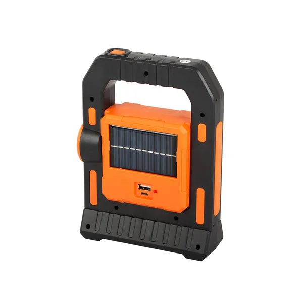 Napelemes LED kempinglámpa 37 COB, powerbank, USB-ről tölthető