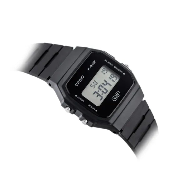 Casio F-91WB-1ADF férfi digitális karóra, 100 m vízálló, LED