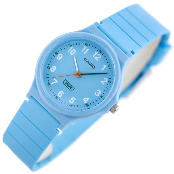Casio női karóra LQ-24B-2BDF – kék, 36 mm, WR30, kvarc