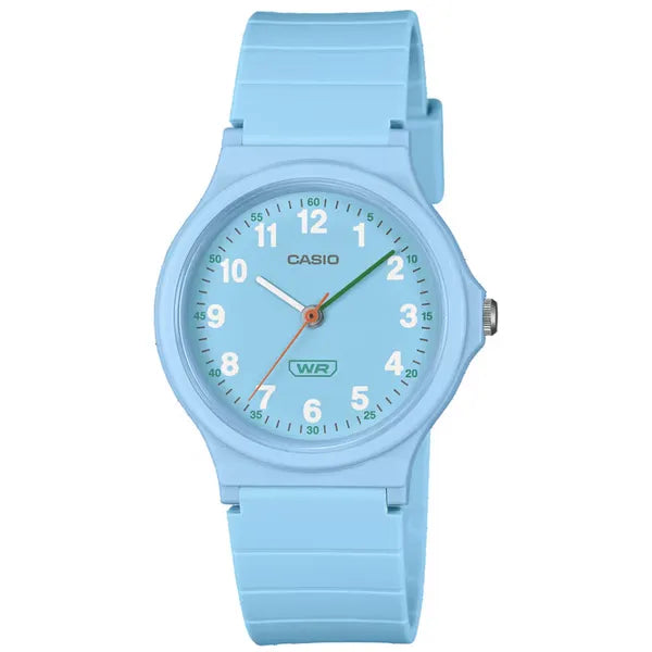 Casio női karóra LQ-24B-2BDF – kék, 36 mm, WR30, kvarc