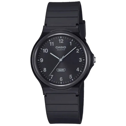 Casio MQ-24B-1BD unisex quartz karóra, grafit, 36 mm, műanyag szíj, díszdoboz