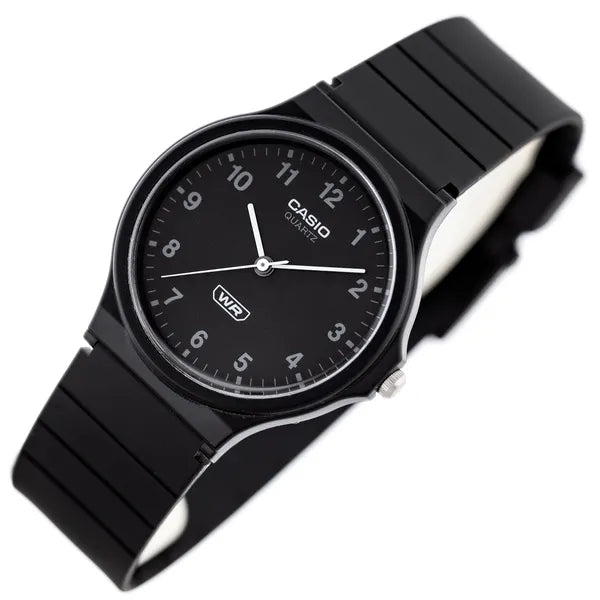 Casio MQ-24B-1BD unisex quartz karóra, grafit, 36 mm, műanyag szíj, díszdoboz