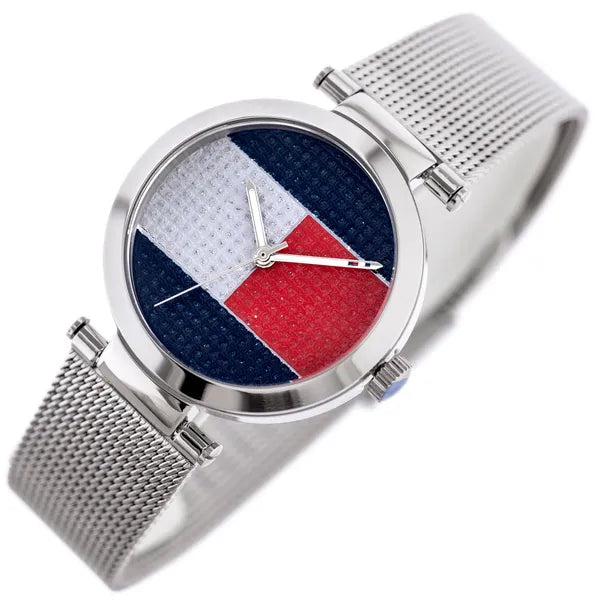 Tommy Hilfiger 1781866 Lynn női karóra, ezüst acél, 32 mm, WR30