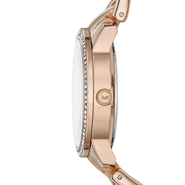 Michael Kors Lady Nini MK3236 női karóra, rozéarany nemesacél, WR50
