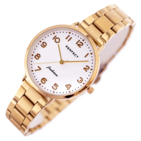 Női karóra Perfect S332-06, rózsaarany fémszíj, 36 mm, Miyota kvarc + díszdoboz