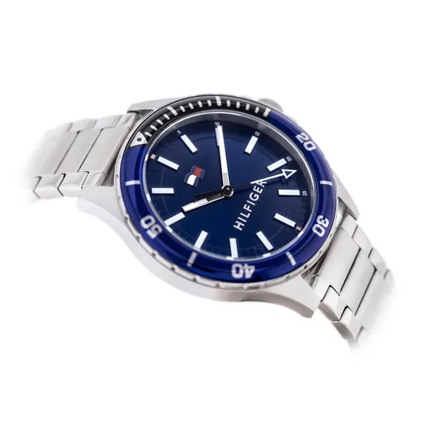 Tommy Hilfiger Logan férfi karóra, rozsdamentes acél, 43 mm, WR50