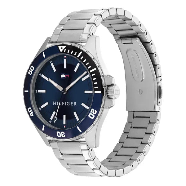 Tommy Hilfiger Logan férfi karóra, rozsdamentes acél, 43 mm, WR50