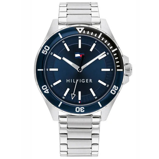 Tommy Hilfiger Logan férfi karóra, rozsdamentes acél, 43 mm, WR50