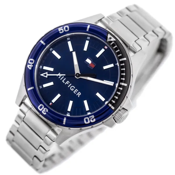 Tommy Hilfiger Logan férfi karóra, rozsdamentes acél, 43 mm, WR50