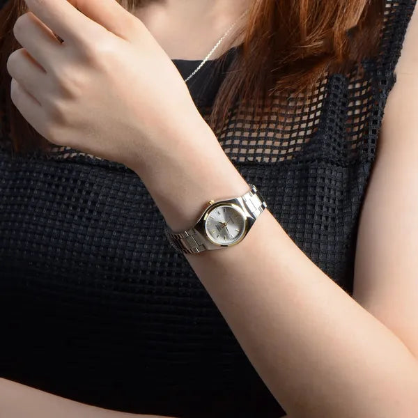 Casio LTP-1170G-7A női karóra, két tónusú acél, kvarc, dátum, WR30